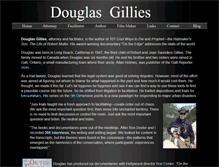 Tablet Screenshot of douglasgillies.com